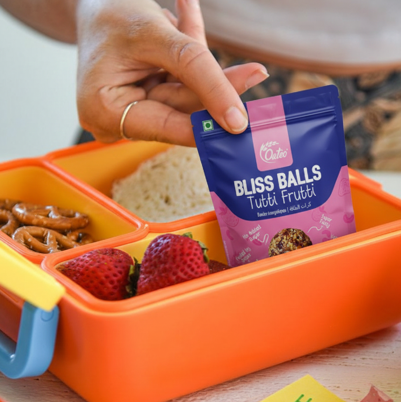 Oateo Bliss Balls – Tutti Frutti - 3 Pack