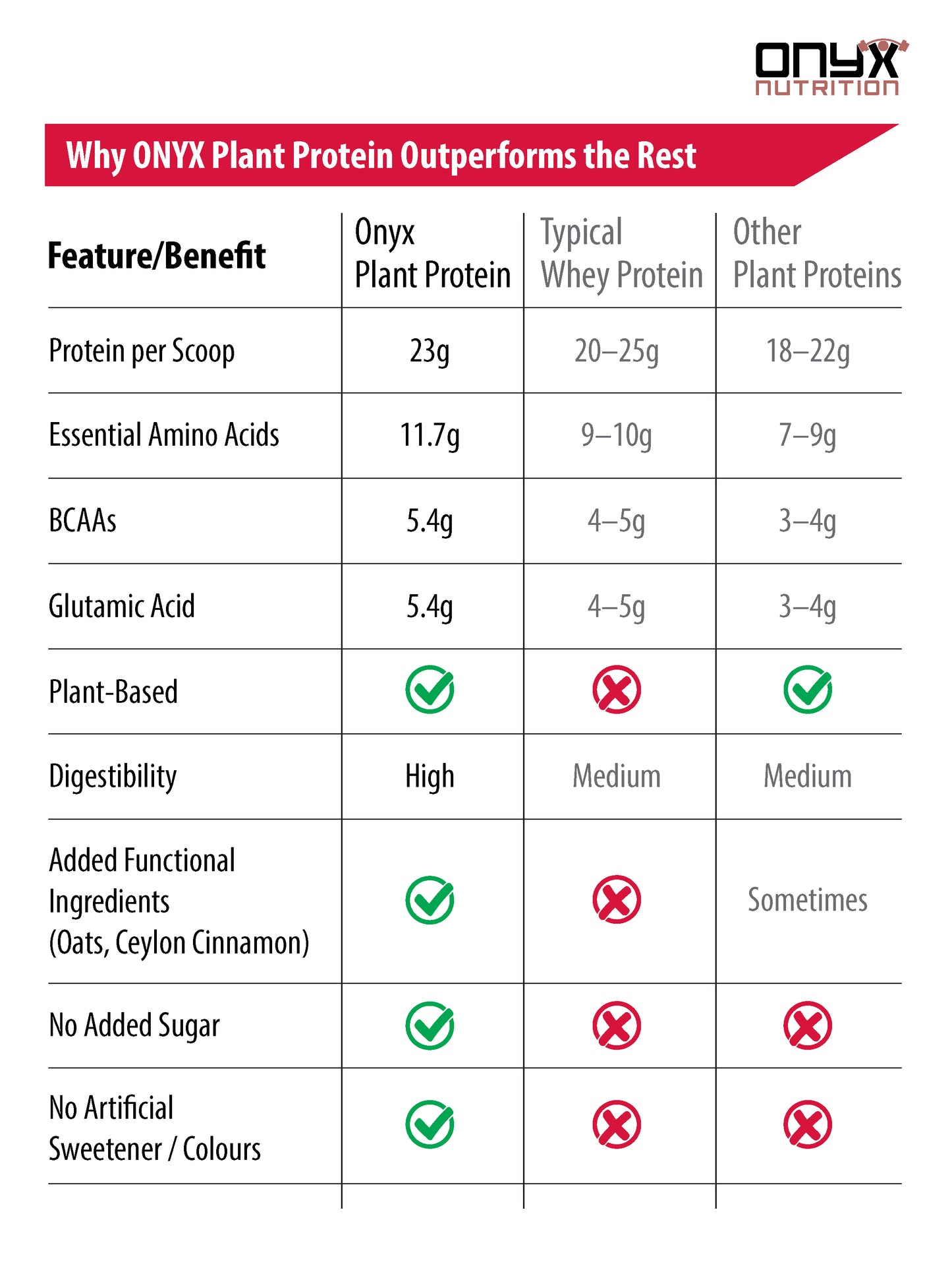 Ceylon Cinnamon & Vanilla - Plant Based Protein Powder Single Serve Sachet