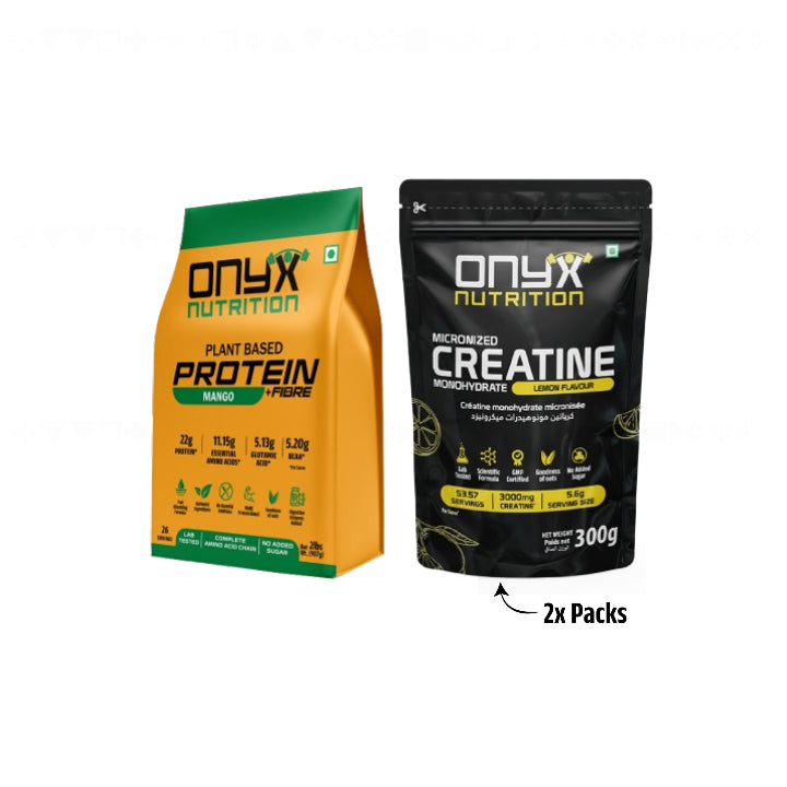 Plant Protein Jar + Creatine Multi Pack High Performance Bundle