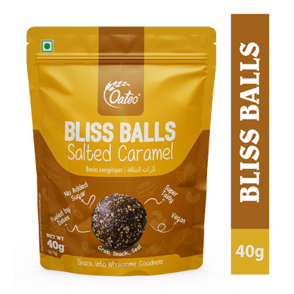 Oateo Bliss Balls – Salted Caramel - 3 Pack