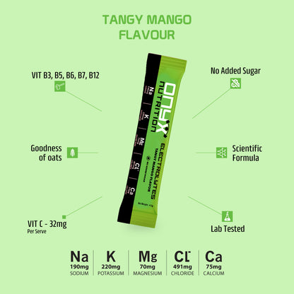 Electrolyte (5 stick pack) - Tangy Mango