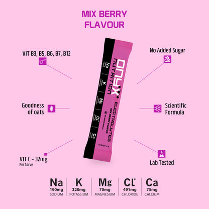 Electrolyte (5 stick pack) - Mix Berry
