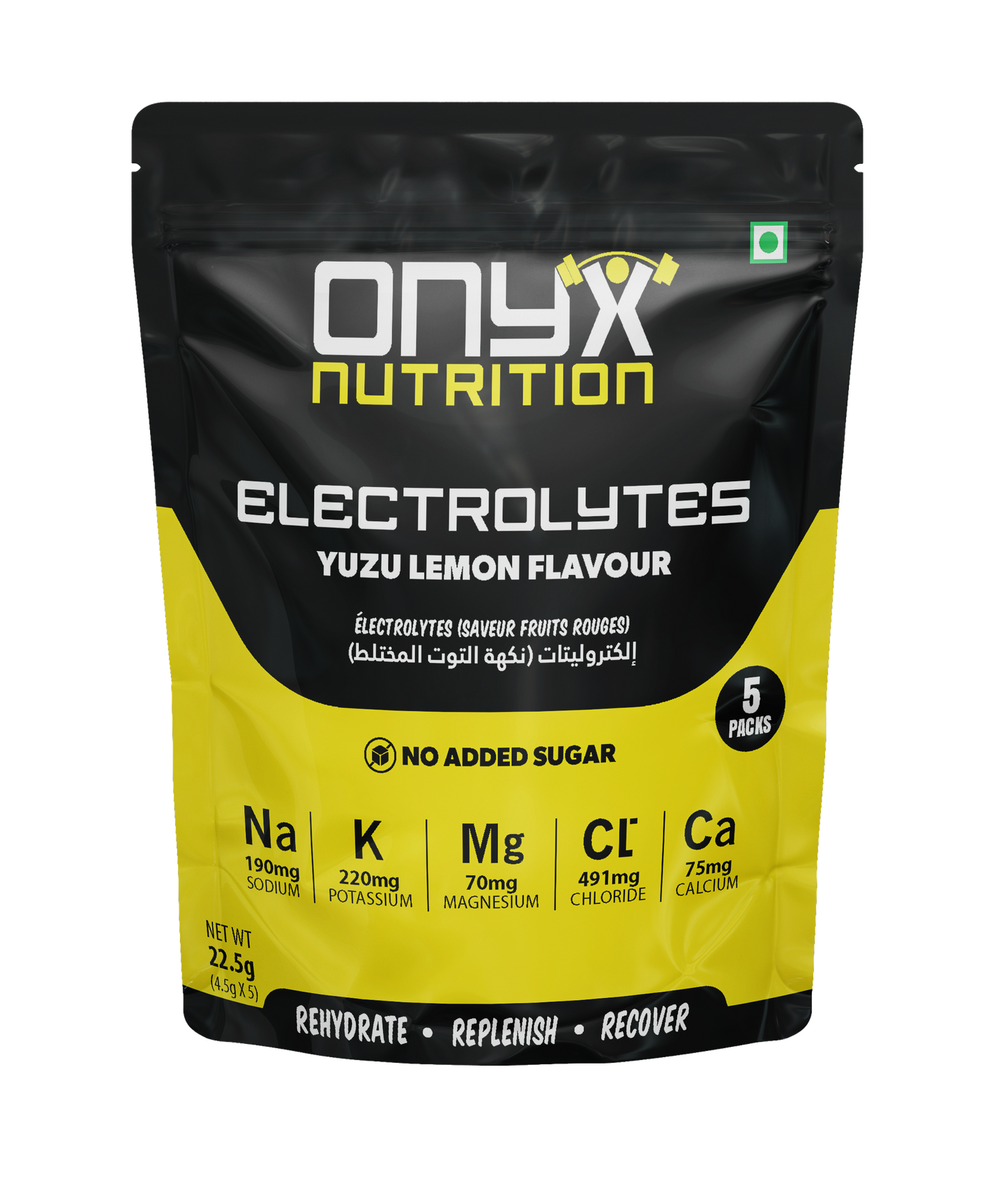 Electrolyte (5 stick pack) - Yuzu Lemon