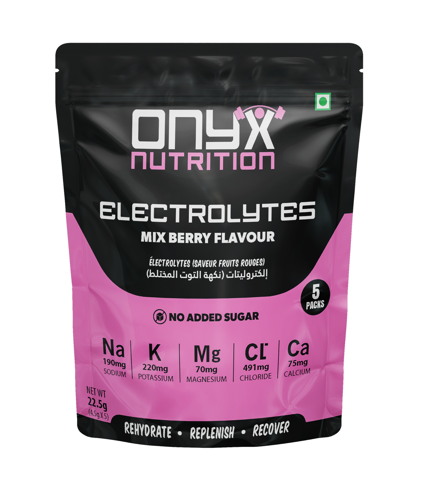 Electrolyte (5 stick pack) - Mix Berry