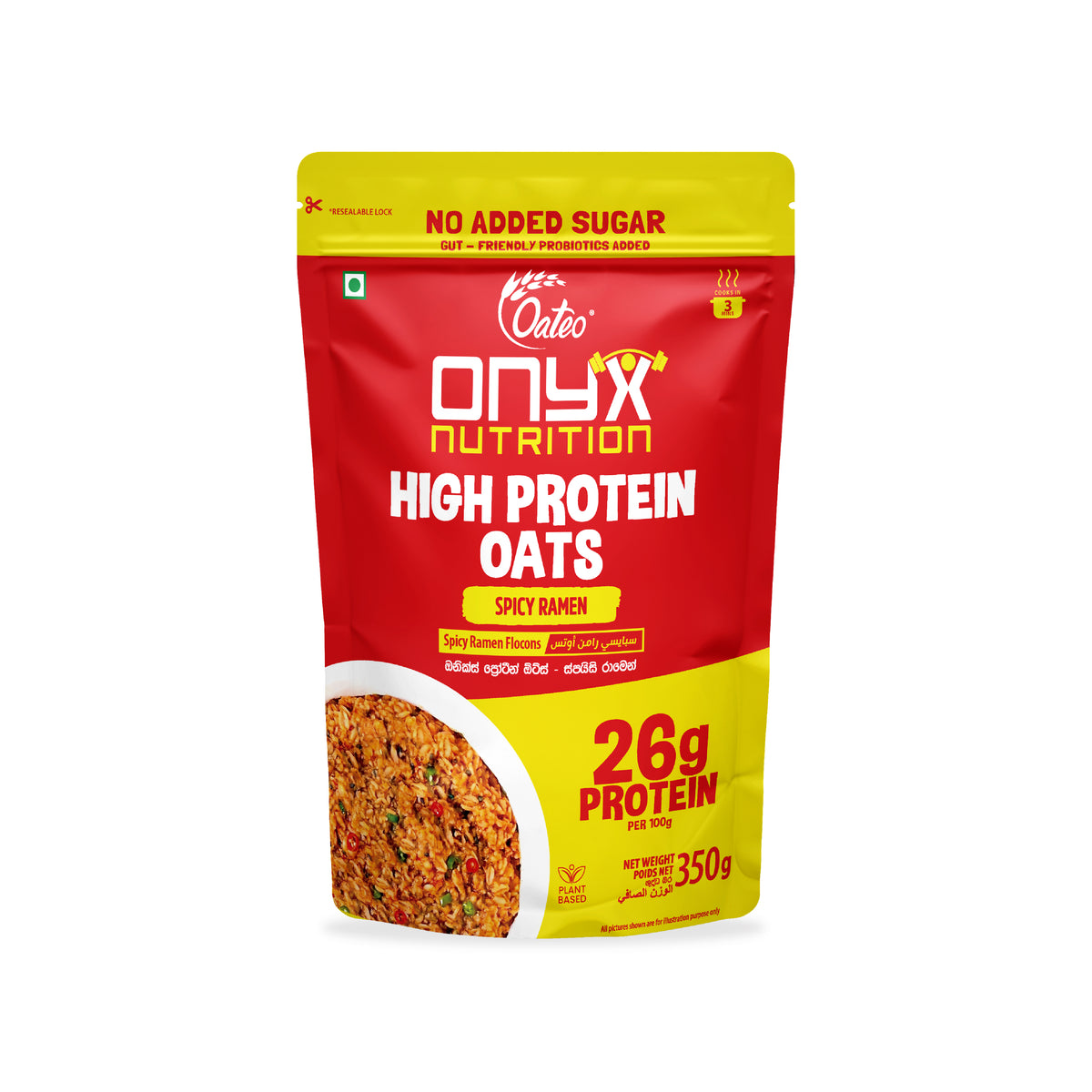 High Protein Oats – Spicy Ramen