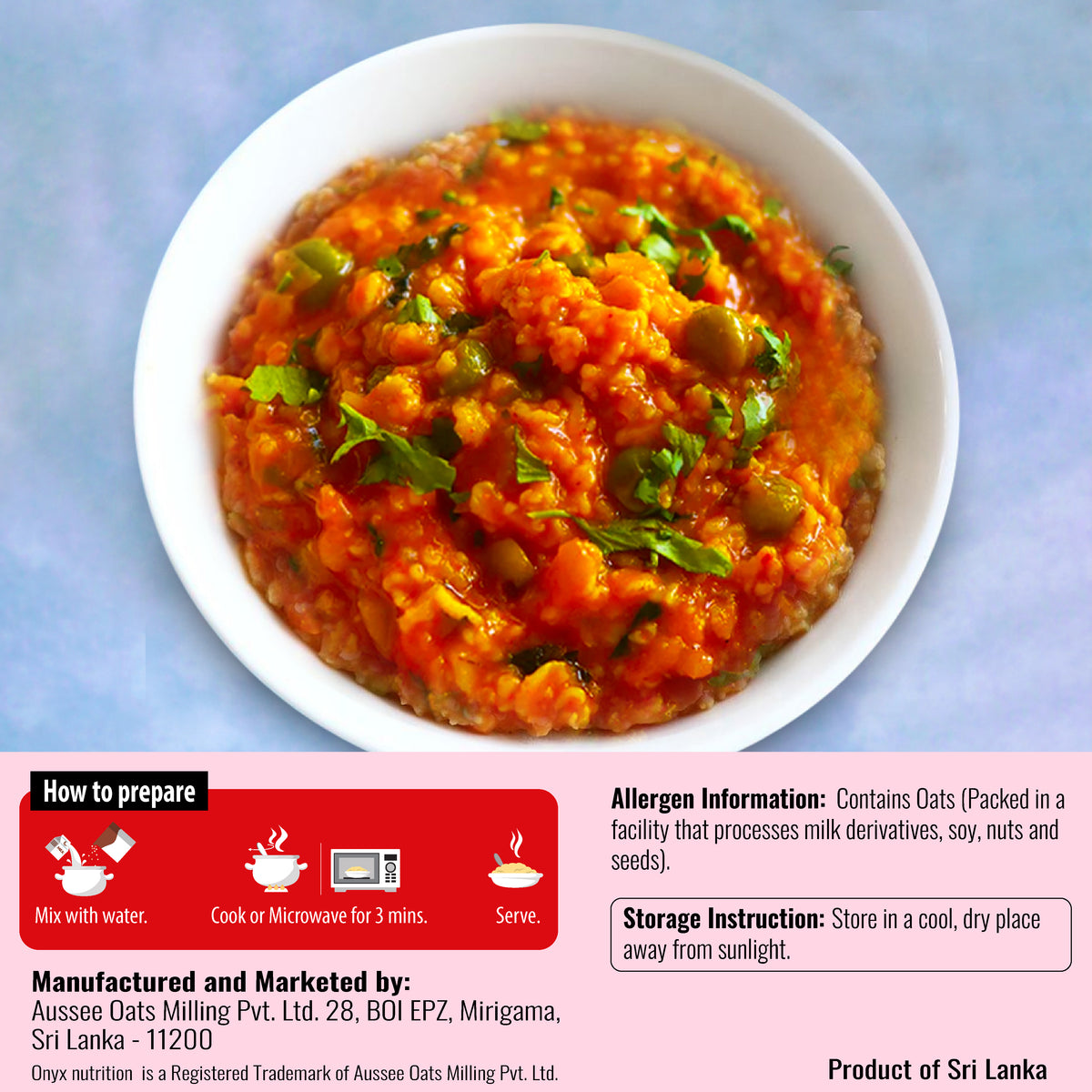 High Protein Oats – Spicy Ramen