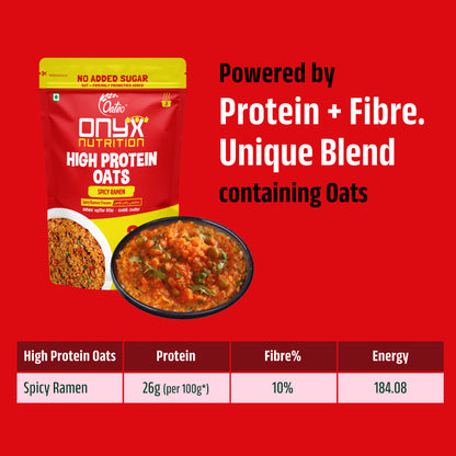 High Protein Oats – Spicy Ramen