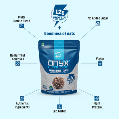 Onyx Nutrition Protein Balls – Coffee Flavor (50g)