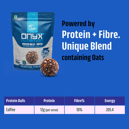 Onyx Nutrition Protein Balls – Coffee Flavor (50g)