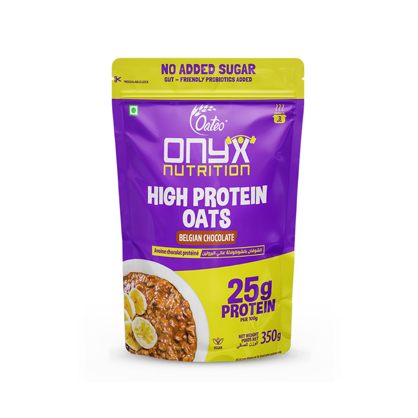 High Protein Oats – Belgian Chocolate