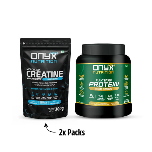 Plant Protein Jar + Creatine Multi Pack High Performance Bundle