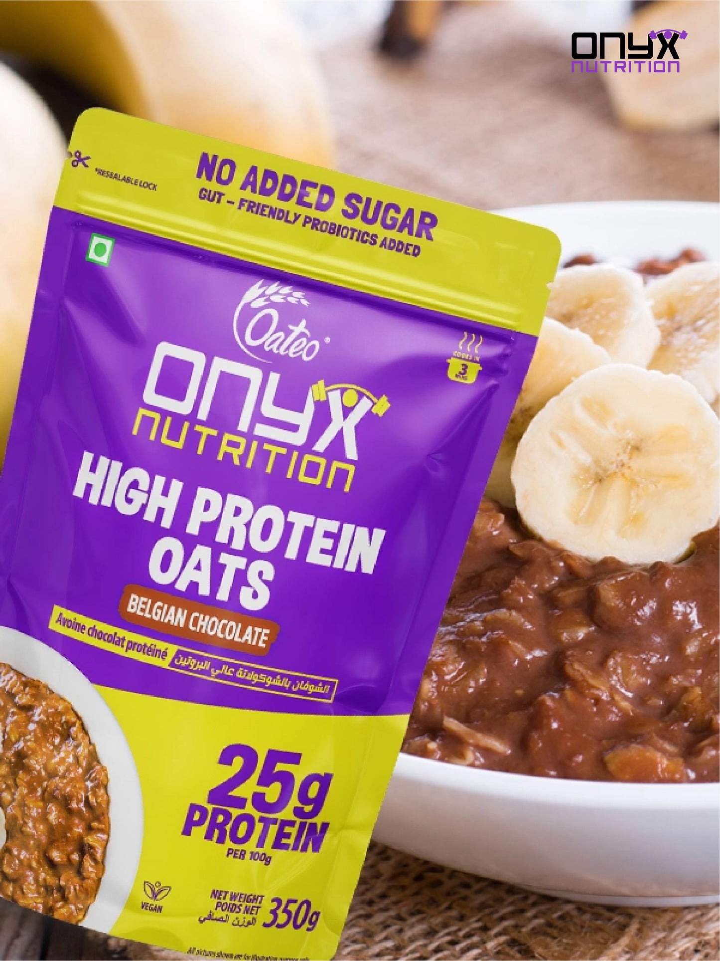 High Protein Oats – Belgian Chocolate