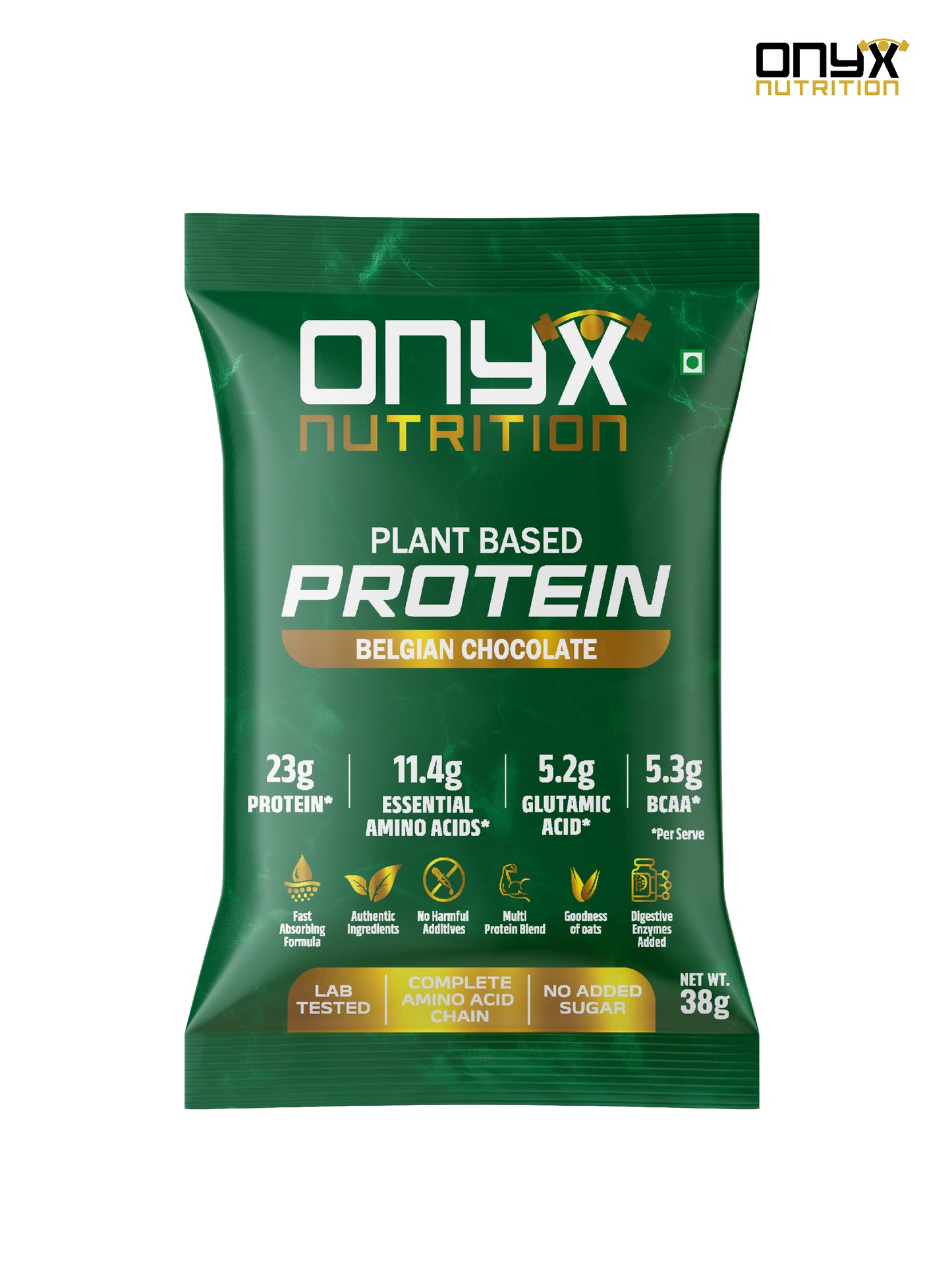 Plant-Based Protein Powder Sachet– Belgian Chocolate