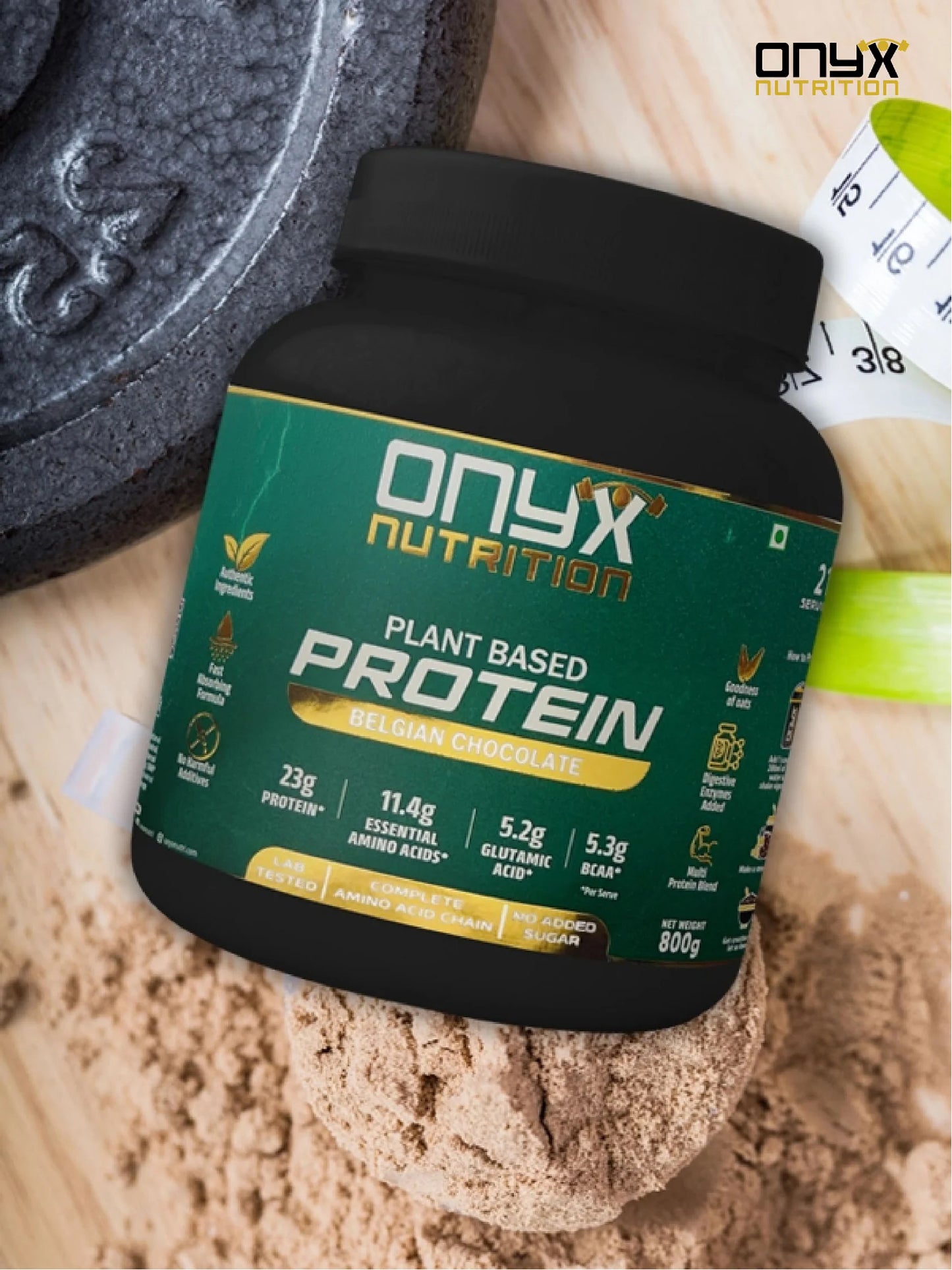 Plant-Based Protein Powder – Belgian Chocolate