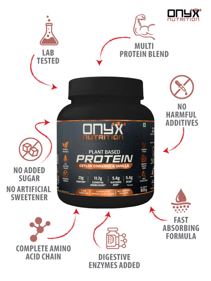 Plant protein powder Ceylon Cinnamon & Vanilla