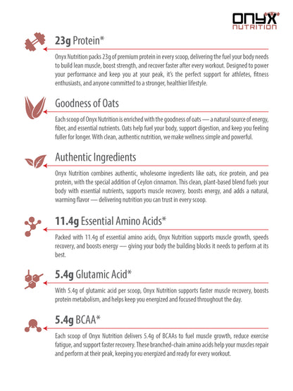 Plant protein powder Ceylon Cinnamon & Vanilla