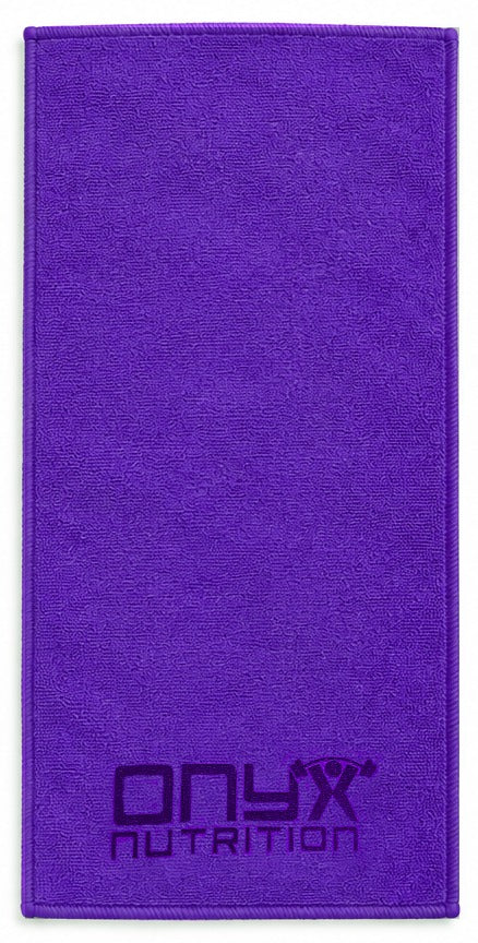 Onyx Micro-Fiber Large Gym Towel - Purple