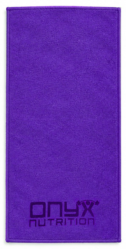 Onyx Micro-Fiber Large Gym Towel - Purple