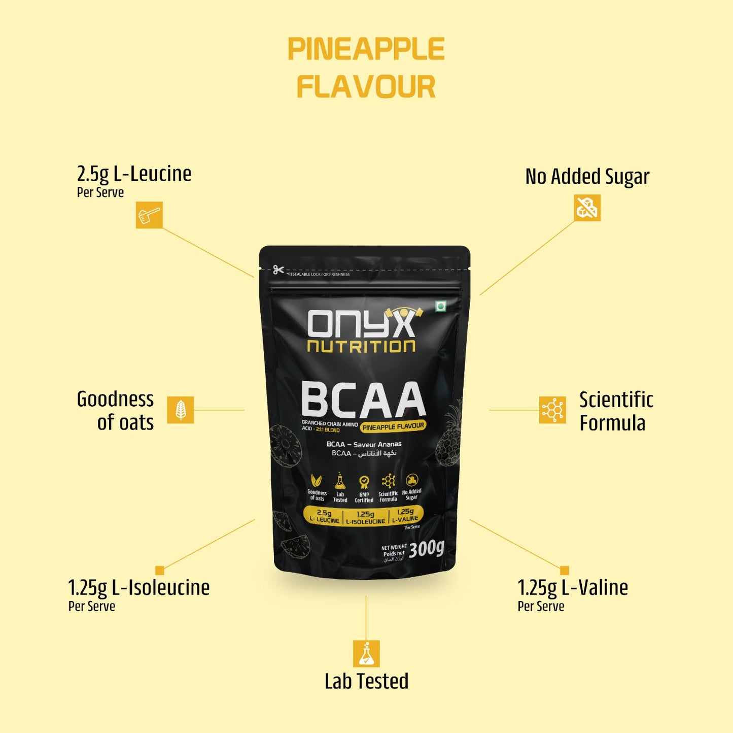 BCAA - Pinapple Flavour