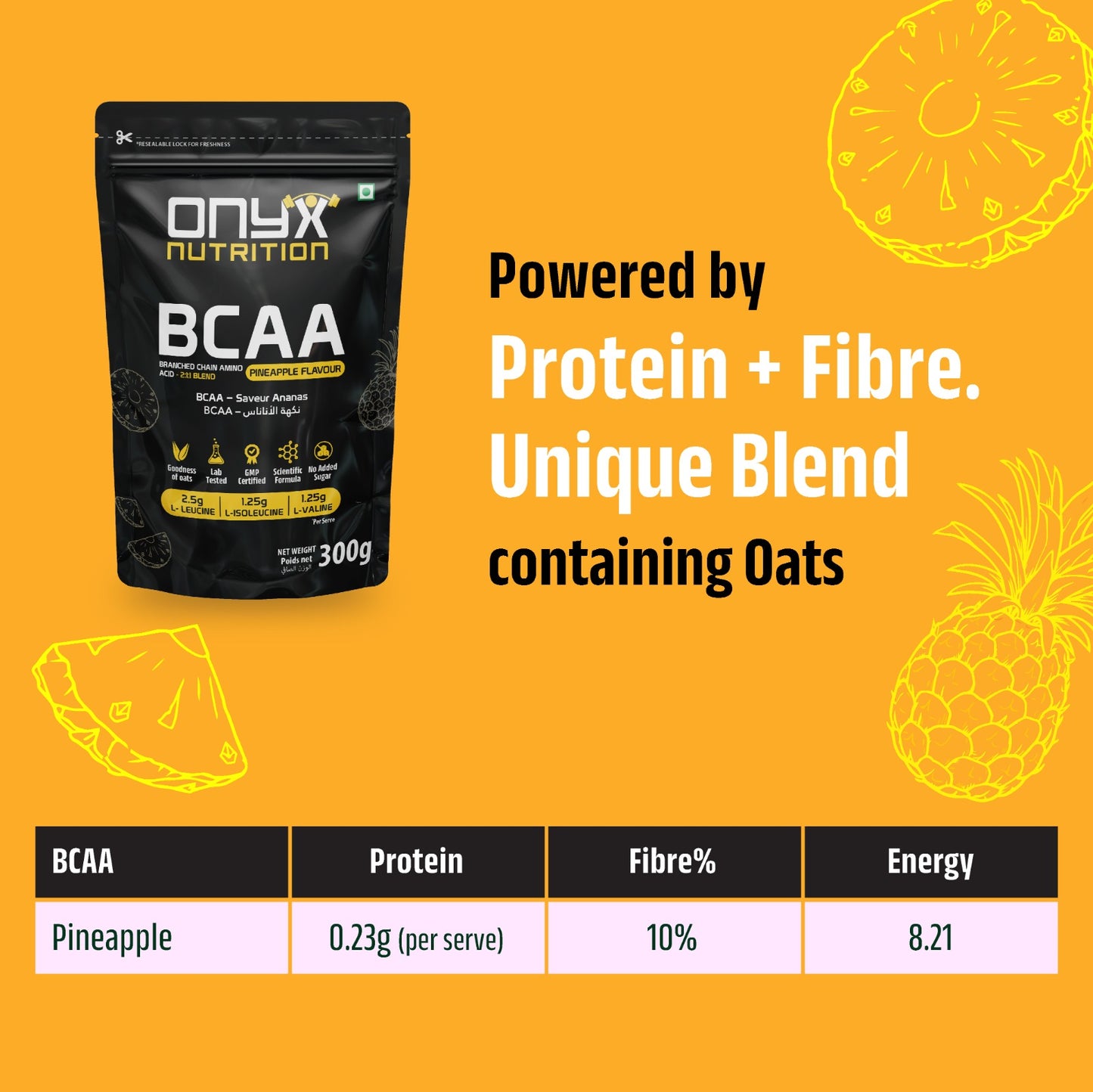 BCAA - Pinapple Flavour