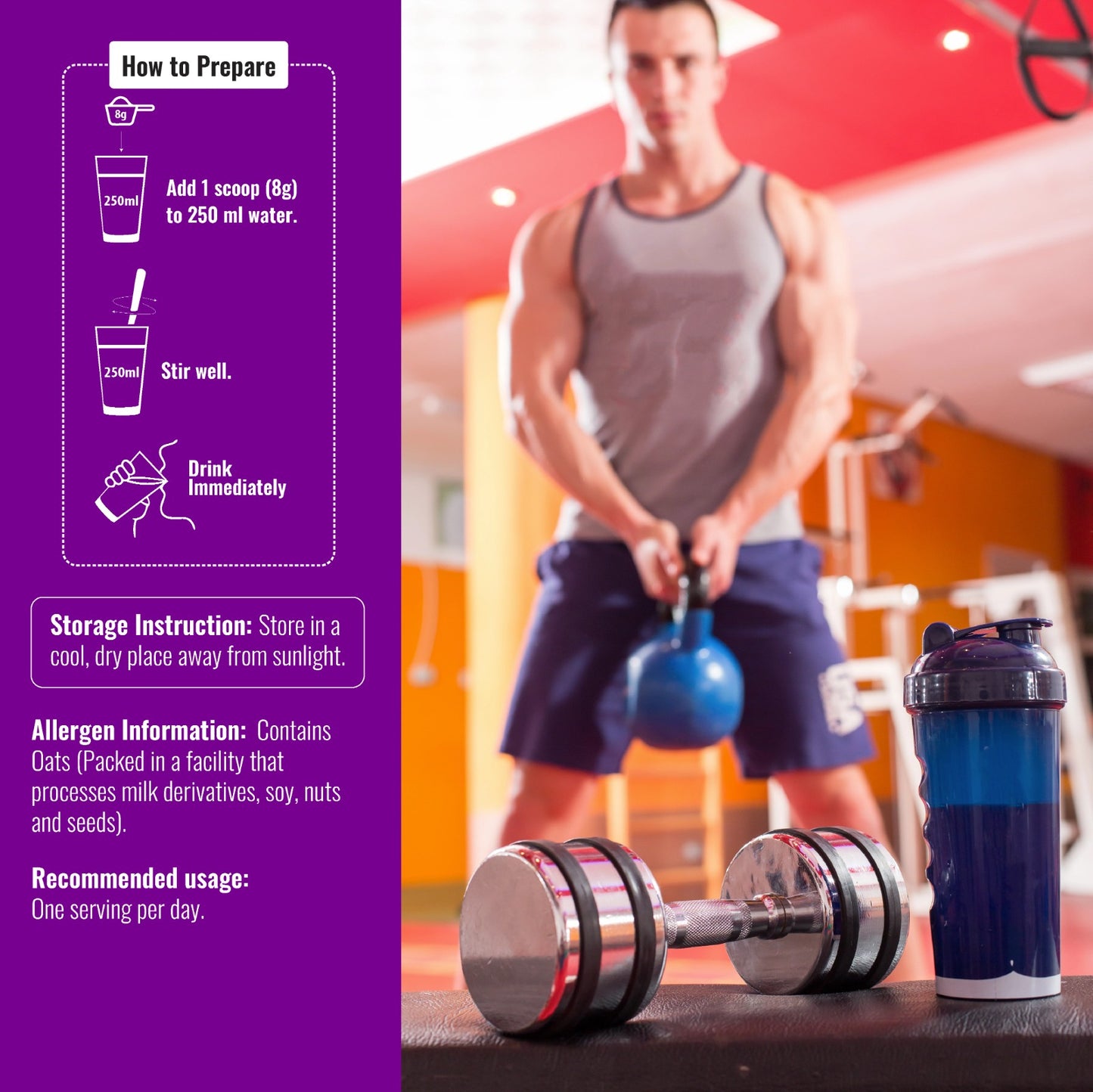 Pre-workout - Mix Berry Flavour