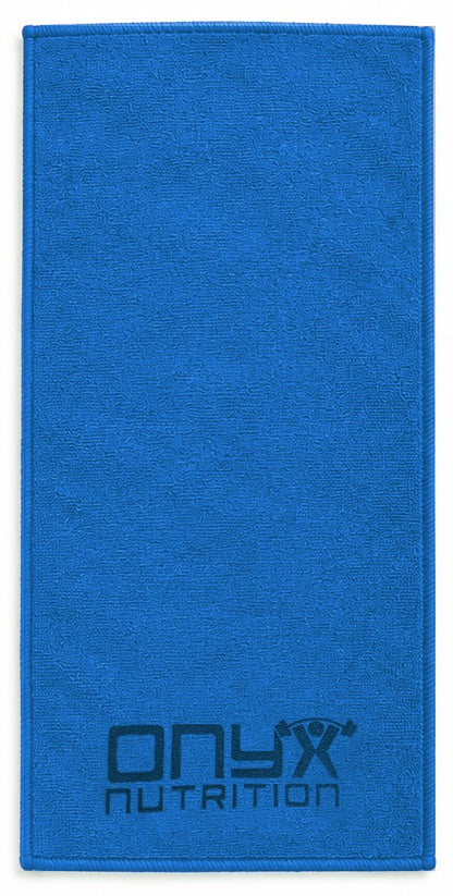 Onyx Micro-Fiber Large Gym Towel - Blue