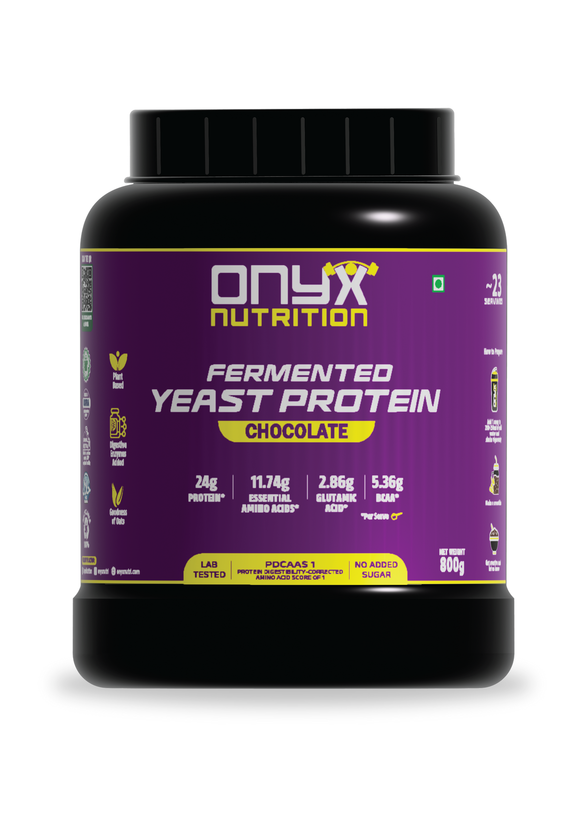 Chocolate - Fermented Yeast Protein Powder 800g Jar